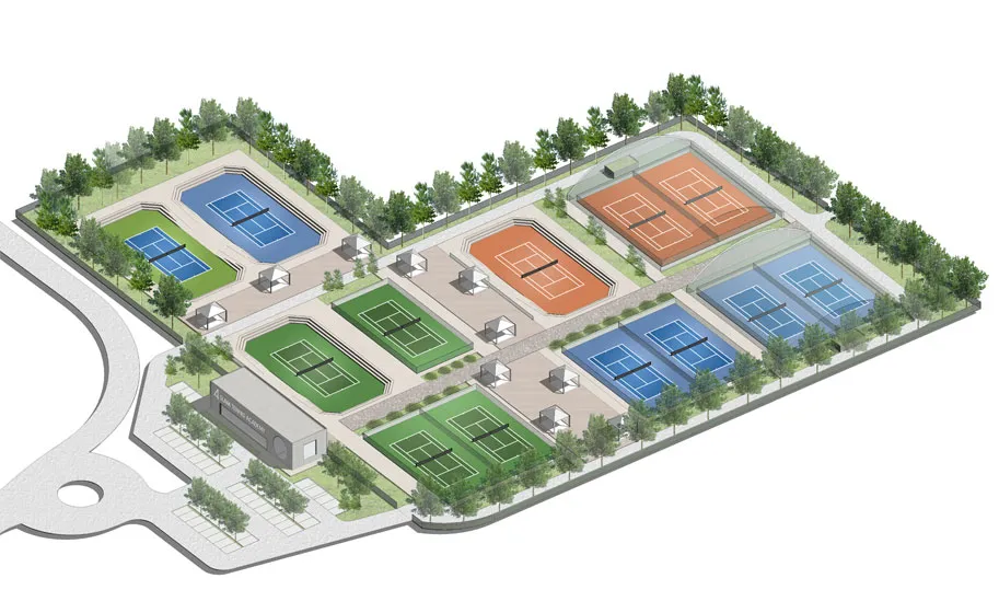 In-site progetta un’accademia dedicata al tennis