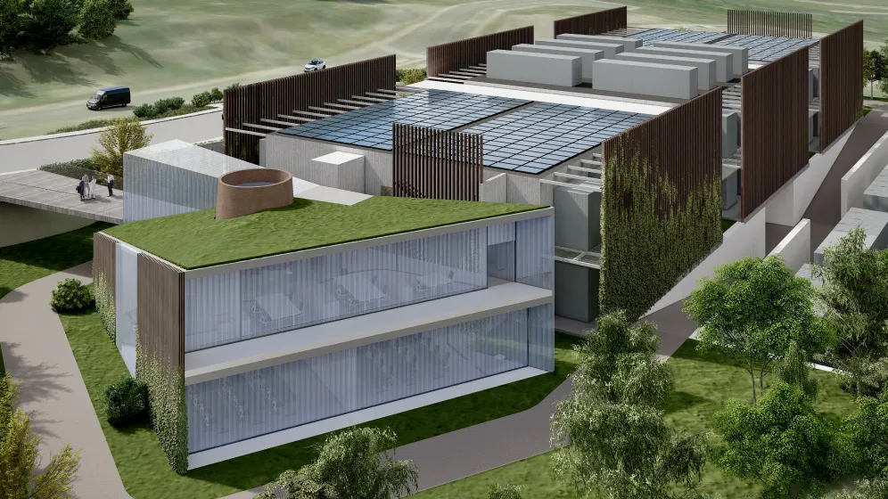 Green Data Center Geoveda a Larderello