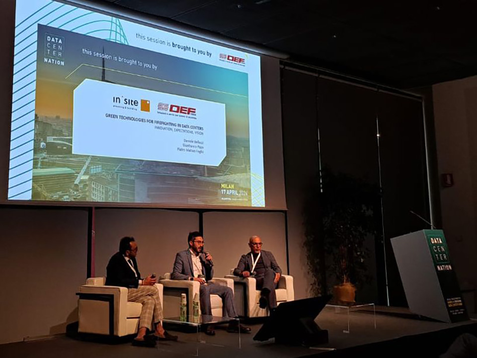 Pietro Foglio parla al Data Center Nation 2024