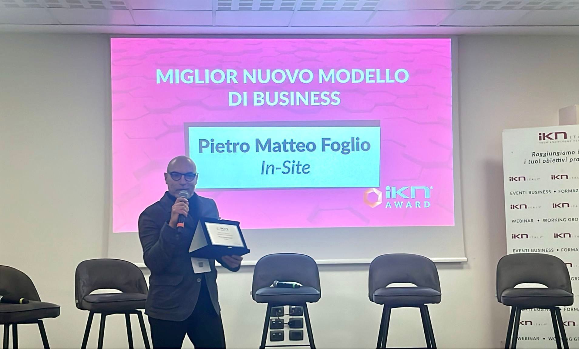 Pietro Matteo Foglio Premio IKN Italy